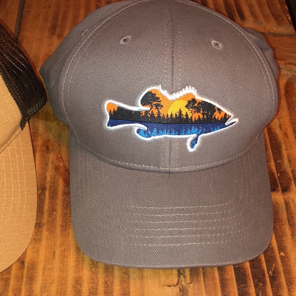 Outdoor fishing cap unisex ball cap outdoor fisherman accessories trout bass​​ - Picture 2 of 6